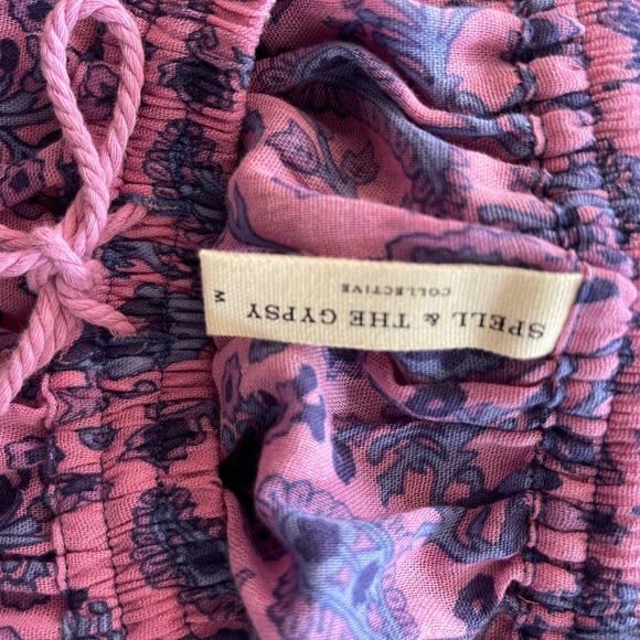 Spell & The Gypsy Collective Journey Midi Skirt in Mulberry, Size Medium - Picture 7 of 8